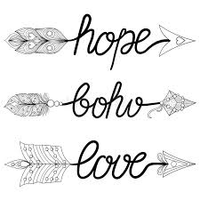 Cat colouring pages activity village. Boho Love Hope Arrows Hand Drawn Signs With Feathers Decorative Arrows For Adult Coloring Pages Ethnic Patterned Stock Vector Illustration Of Frame Decoration 77313576