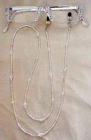 Portabicchieri Crystal Ab Realizzati Con Cristalli Swarovski Etsy Eyeglass Chain Eyeglass Chain Holders Eyeglass Jewelry