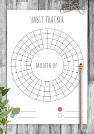 Habit tracker template excel worksheets offers your excel worksheet more flexibility. Habit Tracker Templates Download Printable And Ipad Friendly Pdf