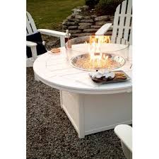 Polywood Polyresin Propane Natural Gas Fire Pit Table Wayfair Gas Fire Pit Table Gas Firepit Natural Gas Fire Pit