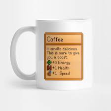 Wraparound design printed for you when you order. Stardew Valley Coffee Stardew Valley Coffee Tasse Teepublic De