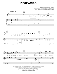 Song and lyrics search enginelyrics | lyrics land. Luis Fonsi Daddy Yankee Feat Justin Bieber Despacito Sheet Music Pdf Notes Chords Pop Score Guitar Chords Lyrics Download Printable Sku 185574