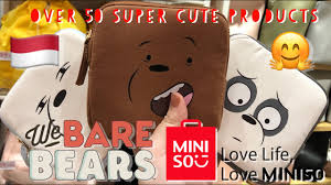 We bare bears is an animated comedy about three brothers trying to fit in and make friends, which can be kind of hard to do when you're a bear. Miniso X We Bare Bears Complete In Store Collection With Price Youtube