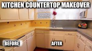 1 Day Kitchen Tile Countertop Makeover Reglazing Tile Kitchen Countertop Dp Tubs Youtube