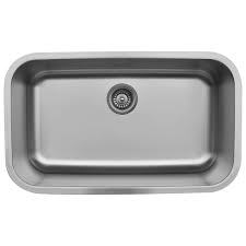single bowl stainless steel kitchen sink