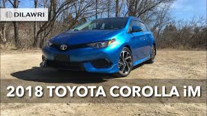Maybe you would like to learn more about one of these? 2018 Toyota Corolla Im Review Youtube