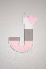Nursery Letter Girl Or Boy Ombre Yarn Letter J Yarn Wrapped Letter Pink Grey White Letter Door Hange Yarn Letters Yarn Wrapped Letters Nursery Letters Girl