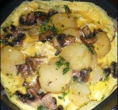 Omelette Champignons Pommes De Terre Et Son Persil Recette Ptitchef Omelette Champignons Recettes De Cuisine Recette