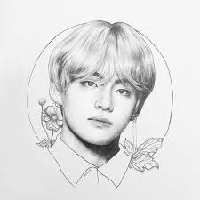 Download transparent bts png for free on pngkey.com. Art Cute Illustration Love Bts Kimtaehyung Bts Drawings Fan Art Bts Fanart