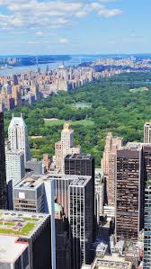 New York City With Central Park In Background New York New York Central New York City