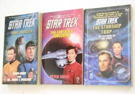 Lot of 3 Star Trek Books Captain's Daughter Starship Trap First Frontier  1159 | eBay