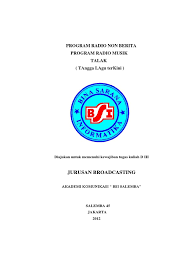 Link yang sering di akses di bsi: Program Radio Non Berita Program Radio M