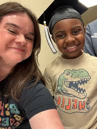 Today BJ achieved a remarkable milestone!🥰After two years of unwavering  perseverance and dedication, my baby has officially graduated from ABA  therapy and I am overwhelmed with pride!🥳 This incredible journey has been