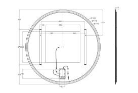 Maybe you would like to learn more about one of these? Miroir Lumineux Avec Eclairage Integre L 120 X H 120 Cm Renzo Leroy Merlin