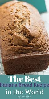 This One Bowl Banana Bread Recipe Is The Only Banana Bread Recipe You Will Ever Need Bana Best Banana Bread Sour Cream Banana Bread Banana Bread Recipe Moist