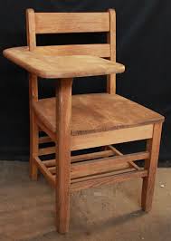 2 Avail Antique Vintage Solid Wood Wooden Right Hand Handed Student Desk Chair Study Chair Chair Most Comfortable Office Chair