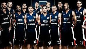 Oyuncuların kadrodaki yerleri, oynayacakları oyun, takım kurgusu. Takimlar Anadolu Efes Spor Kulubu