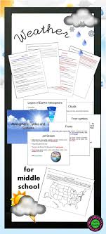 Add These Activities To Your Weather Units For Upper Elementary And Middle School Science Classes Weather Middle School Middle School Science Science Lessons