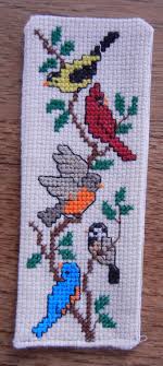 Bird Cross Stitch Pattern Book Birds Bookmark Cross Stitch Bordado Ponto Cruz Infantil Bordado Ponto Cruz Toalhas Bordadas