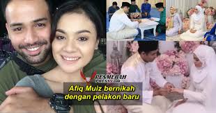 Satu kebaikan yang kita buat akan pasti datang lebih banyak perkara baik dalam kehidupan, tulis netizen kepada adik pelakon afiq muiz itu. Dalam Diam Rupanya Afiq Muiz Dah Nikah Dengan Pelakon Baru Semalam Tahniah Penmerahpress