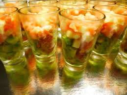 Verrine Avocat Saumon Fumee Pomme Granis Pamplemousse Recette Verrine Avocat Saumon Verrine Avocat Saumon Fume