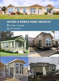 Manufactured Home Checklist What You Need To Know Before Buying One Buying A Manufactured Home Buying A Mobile Home Mobile Home