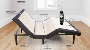 (the frames are powered by a small electric motor.) Ghostbed Adjustable Base Bed Frame With Zero Gravity Ghostbed