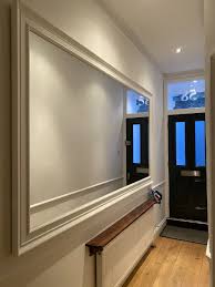 Vlush fashion large mirror full length bedroom floor stand. Effective Use Of Wall Mirrors In A Hallway Soraya Interiors Uk