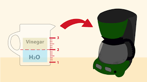 1.fill the coffee maker reservoir with an equal amount of water and vinegar. How To Clean A Mr Coffee 11 Steps With Pictures Wikihow