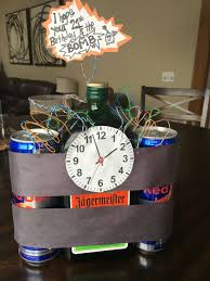 21st Birthday Gift Ideas For Guys Boyfriends 21st Birthday Idea Jager Bombs Creative Birthday Gifts Mens Birthday Gifts Diy 21st Birthday Gifts 21st Birthday Gifts