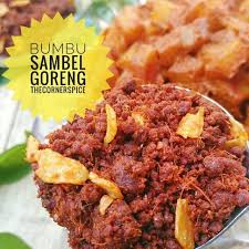 Memang bumbu pecel instan mudah didapatkan, tapi kalau ingin yang terjamin kebersihannya, lebih baik coba buat sendiri saja. Bumbu Sambal Goreng Balado Makanan Minuman Makanan Instan Di Carousell