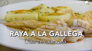 Para ello en la cinta de opciones ve a la pestaña que dice insertar, la cual se muestra en la imagen #1. Raya A La Gallega Receta Raia En Caldeirada Receita Youtube