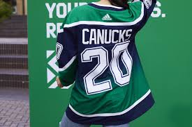 The vancouver canucks are a professional ice hockey team based in vancouver, british columbia, canada. Canucks Unveil New Reverse Retro Jersey They Ll Wear Next Season Photos Offside