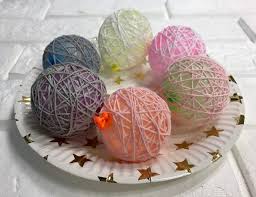 100均ハンドメイド 簡単 かわいいコットンボールライトの作り方 簡単 ハンドメイド 100均 ハンドメイド コットンボール