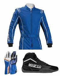 Sparco Starter Kit Adult Suit Boots Gloves Bundle