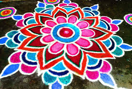So from a long long time peacock is known as bird of happiness, love and colors in life. 2020 Happy Diwali Rangoli Designs Peacock Patterns Flowers Images Beautiful Photos