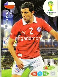 Eugenio mena protagoniza una polémica en el fútbol argentino. Adrenalyn Xl Eugenio Mena Chile Fifa World Cup Brazil 2014 Wm Ebay