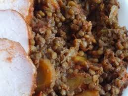 Mesbienfaits.com se renseigne, teste et évalue la lentille pour vous dévoiler la lentille était l'un des aliments préférés de napoléon bonaparte qui aimait manger des plats simples. Roti De Porc Fume Et Lentilles Au Coulis De Tomates Au Cookeo Ou Pas Auxdelicesdemanue