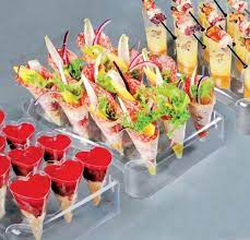 Ma i bicchieri di cui parliamo non sono intesi per bere. Finger Food Mania