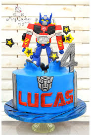 Car Birthday Cake For 5 Year Old Boy I Got An Order To Make Optimus Prime But Way Less Scary For A Transformers Birthday Parties Optimus Prime Cake Transformer Birthday Transformers Birthday Cake