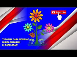 Secara garis besar proses pembuatan gambar bunga melati ini terdiri dari tiga tahapan, yaitu membuat kerangkan atau outline bunga melati, mewarnai outline yang. Tutorial Cara Belajar Membuat Bunga Matahari Youtube Belajar Menggambar Bunga Belajar
