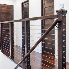 Professional installation of stainless steel or powder coated cable railing. Stainless Steel Cable Railing Kit Affordable Stair Parts Affordable Stair Parts