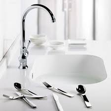 Length from 70 cm to 300 cm. Single Bowl Kitchen Sink Integrity One Cosentino Without Drainboard Silestone Integrated