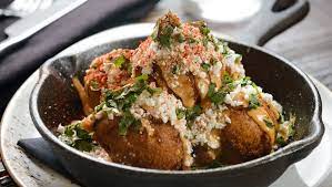 My family loves sweet hush puppies with corn so this recipe was right up our alley! Mexican Street Corn Hush Puppies Recipe From Bostonchefs Com Recipes From Boston S Best Chefs And Restaurants In Boston