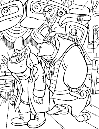Colouring or coloring pages online give and share about colouring pitures. Talespin Coloring Pages