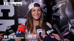 Miesha tate martial arts details. Ufc 205 Miesha Tate Weigh In Media Scrum I Don T Have To Hate Someone To Beat Them Up Youtube