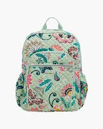 Maybe you would like to learn more about one of these? Vera Bradley Iconic Campus Backpack In Mint Flowers The Paper Store