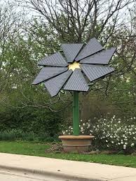 Not so at olbrich gardens. Solar Sunflower At Olbrich Botanical Gardens Energy On Wisconsin Uw Madison