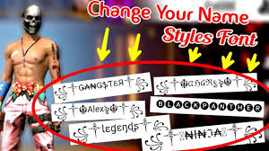 Hey, are you looking for a stylish free fire names & nicknames for your profile? How To Change Free Fire Name Styles Font Ll How To Create Own Styles Name In Free Fire Ll Youtube