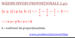 Direct proportion means that as one increases, the other also increases.inverse proportion is the reciprocal of direct proportion. Marimi Invers Proportionale Jitaruionelblog Pregatire Bac Si Evaluarea Nationala 2021 La Matematica Si Alte Materii Materiale Lectii Formule Exercitii Rezolvate Matematica Gimnaziu Si Liceu Teste De Antrenament Edu Ro Modele Bac